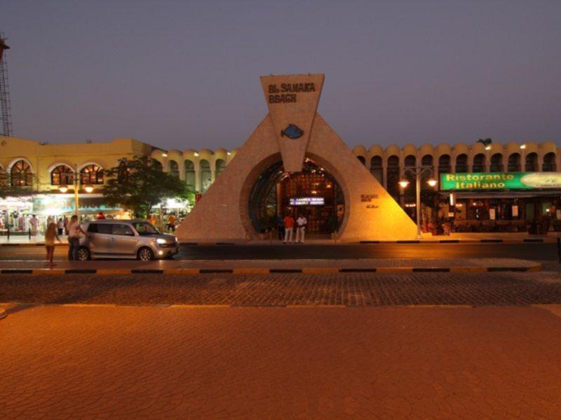 Samaka Beach Resort Hurghada Bagian luar foto